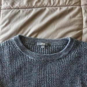 SOLD Uniqlo Marled Open Knit Sweater